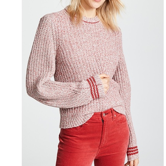 rag & bone Sweaters - Rag & Bone Cheryl Cuff Wool Blend Sweater